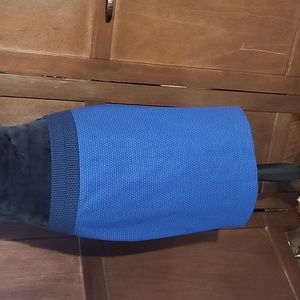 THE LIMITED Black and Blue Pencil Skirt Size 6